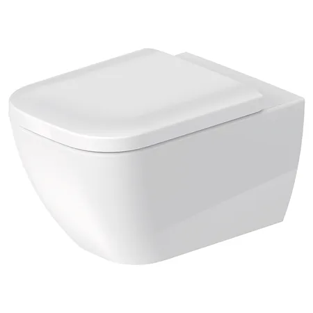 Duravit Happy D.2 Унитаз подвесной безободковый, с креплением, цвет: белый