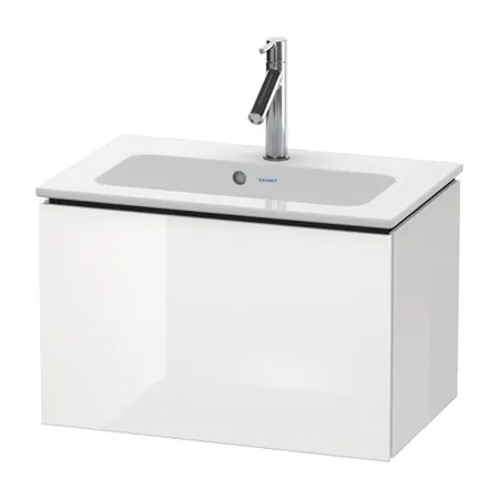 Duravit L-Cube Тумба подвесная, с раковиной и 1 выдв. ящик, цвет: белый глянцевый