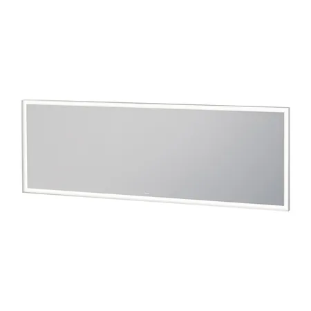 Duravit L-cube Зеркало, LED подсветка 3500K с 4-х сторон, сенсорный выключатель справа внизу