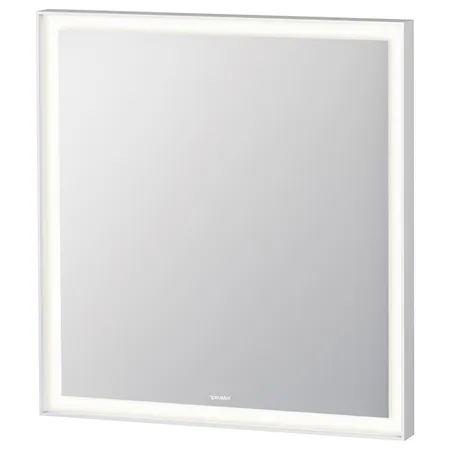 Duravit L-Cube Зеркало с подсветкой, 1 сенс выкл, цвет: белый