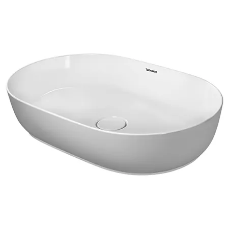 Duravit Luv Раковина накладная, без отв, без перелива, цвет: белый