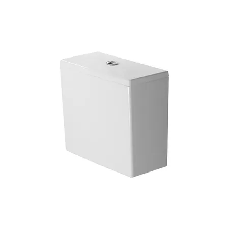 Duravit ME by Starck Бачок с механизмом двойного смыва, хром, 4,5/3 л для подключения справа или слева, цвет: Белый