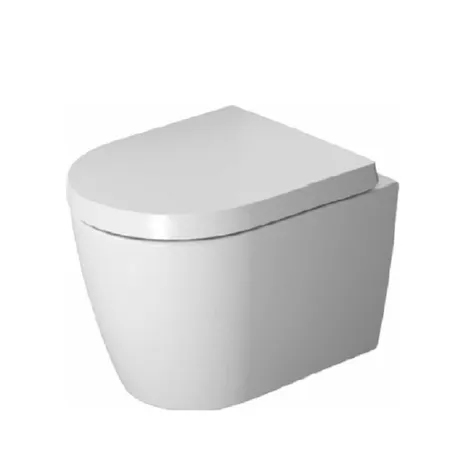 Duravit ME by Starck Комплект: унитаз подвесной Compact Rimless, 253009 + сиденье с микролифтом: 002019 цвет: белый