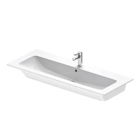 Duravit ME by Starck Раковина подвесная, с площадкой, с 1 отв, по центру, цвет: белый