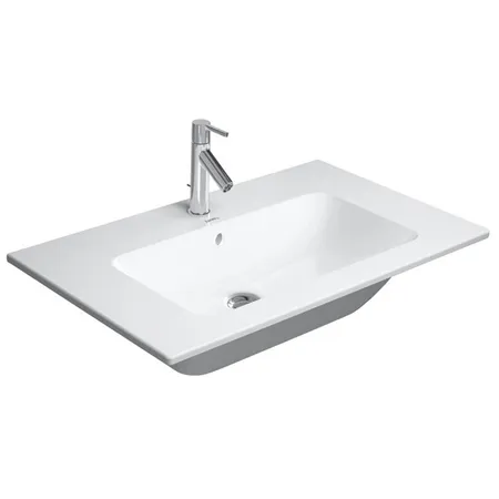 Duravit Me by Starck Раковина, 1 отв, подвесная/накладная, цвет: белый