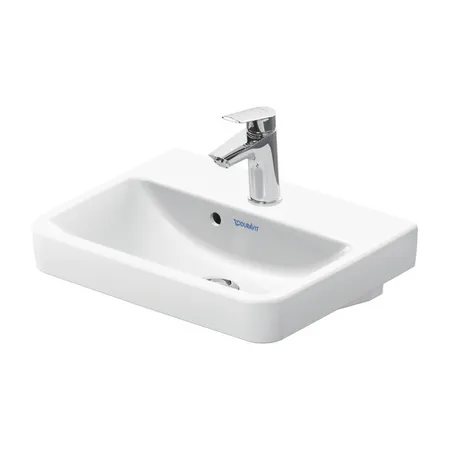 Duravit No.1 Раковина, с 1 отв, подвесная, цвет: белый