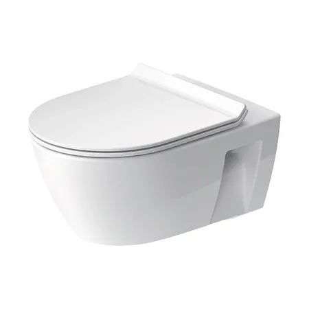 Duravit No.1 Унитаз подвесной, безободковый, сиденье микролифт, цвет: белый