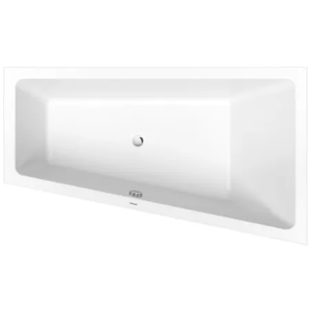 Duravit No.1 Ванна, встраиваемая, вариант правый, цвет: белый