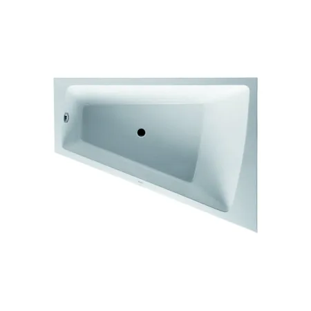 Duravit Paiova Ванна, пристенная, угловая, правосторонняя, акриловая, цвет: белый