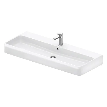 Duravit Qatego Раковина, накладная/подвесная, 1 отв, цвет: белый
