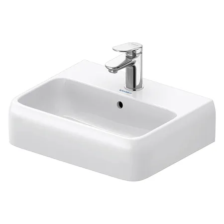 Duravit Qatego Раковина, подвесная, без отв, цвет: белый