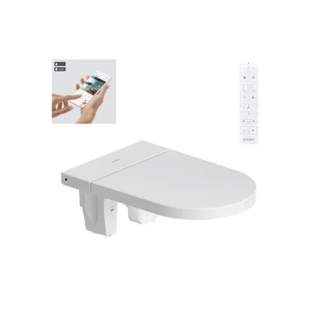 Duravit SensoWash Starck f Plus Сиденье для унитаза, с душем, SoftClose, цвет: белый