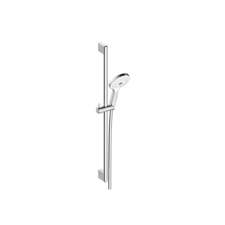 Duravit Shower Душевая система: штанга, шланг и ручной душ, 3 режима, цвет: хром