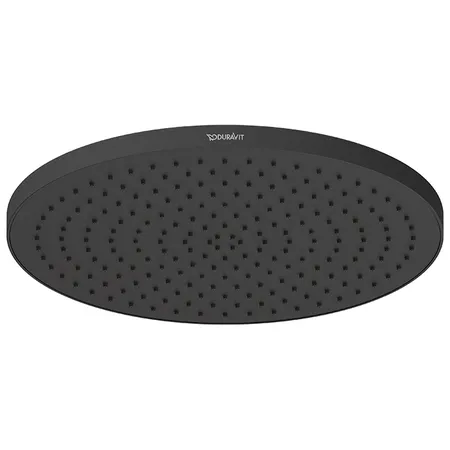 Duravit Shower Верхний душ, 1 режим, настенный/потолочный, цвет: черный матовый