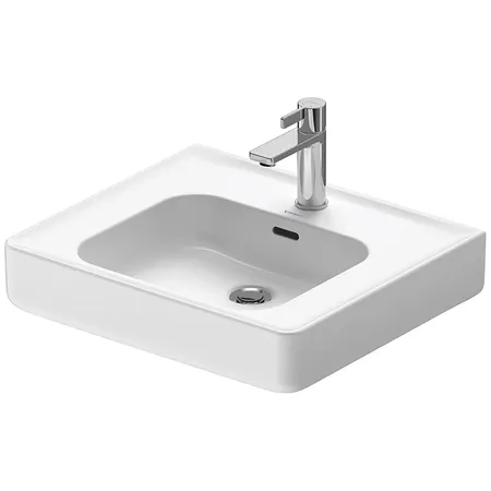 Duravit Soleil by Starck Раковина, подвесная, 1 отв, с переливом, WonderGliss, цвет: белый