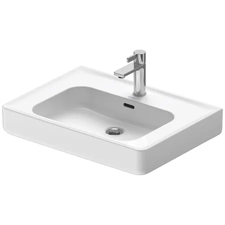 Duravit Soleil by Starck Раковина, подвесная, 1 отв, с переливом, WonderGliss, цвет: белый