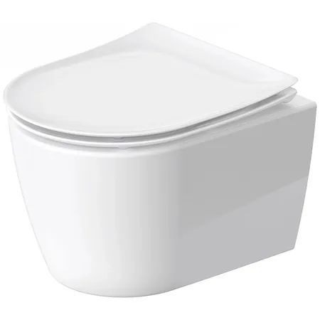 Duravit Soleil by Starck Унитаз, подвесной, безободковый, Weiß Hochglanz, HyG, цвет: белый