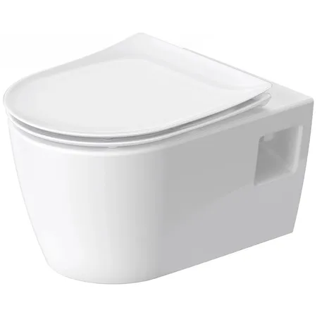 Duravit Soleil by Starck Унитаз, подвесной, безободковый, с открытым креплением, Weiß Hochglanz, HyG, цвет: белый