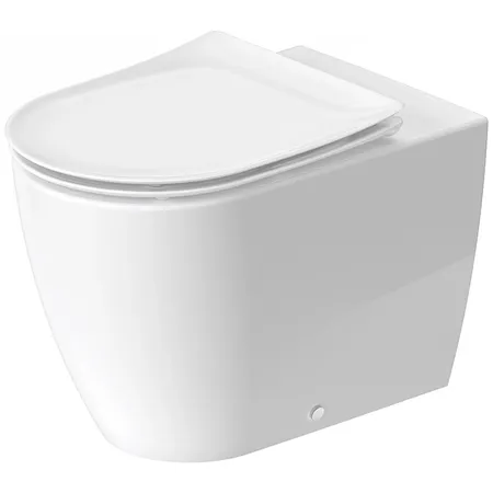 Duravit Soleil by Starck Унитаз, напольный, безободковый, слив универсальный, Weiß Hochglanz, HyG, цвет: белый
