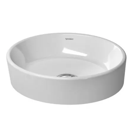 Duravit Starck 2 Раковина, накладная, без отв, без перелива, цвет: белый