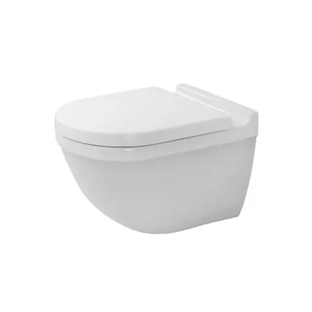 Duravit Starck 3 Унитаз, подвесной, с сиденьем микролифт, цвет: белый