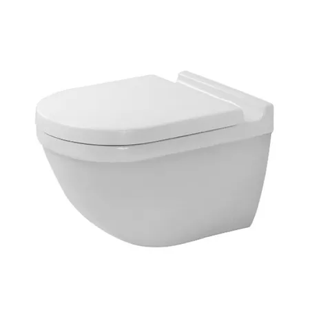 Duravit Starck 3 Унитаз подвесной безободковый, с креплением Durafix, цвет белый