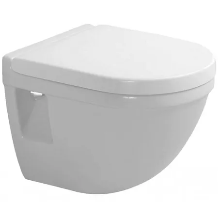 Duravit Starck 3 Унитаз подвесной, Сompact, укороченная модель, цвет: белый
