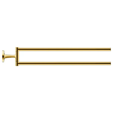 Duravit Starck T Полотенцедержатель двойной, подвесной, цвет: Gold Polished