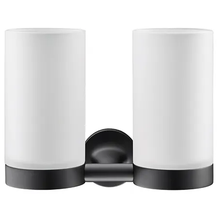 Duravit Starck T Стаканы, подвесныеч, цвет: черный матовый