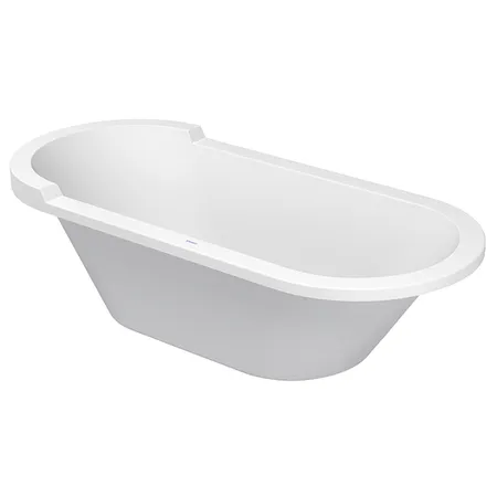Duravit Starck Ванна, аквриловая встраиваемая, с двумя наклонами для спины, цвет: белый