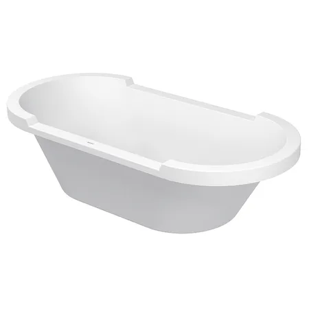 Duravit STARCK Ванна акриловая встраиваемая с 2 наклонами для спины, цвет: белый