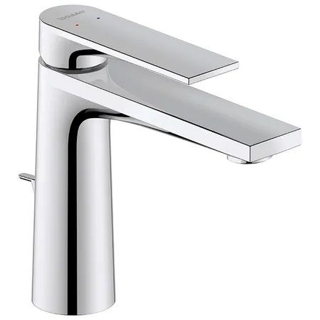 Duravit Tulum by Starck Смеситель для раковины, 1 отв, с донным клапаном, цвет: хром