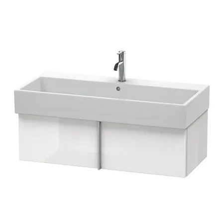 Duravit VA Тумба подвесная, с раковиной, 1 выдв.ящик, цвет: белый глянцевый