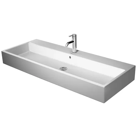 Duravit Vero Air Раковина, подвесная, c 3 отв, с переливом, цвет: белый
