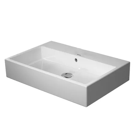 Duravit Vero Air Раковина накладная, без отв, с площадкой, цвет: белый