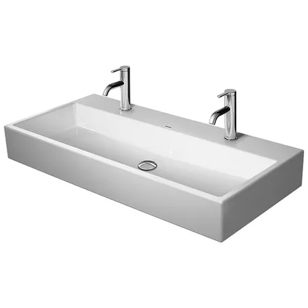 Duravit Vero Air Раковина накладная, с 2 отв, без перелива, цвет: белый