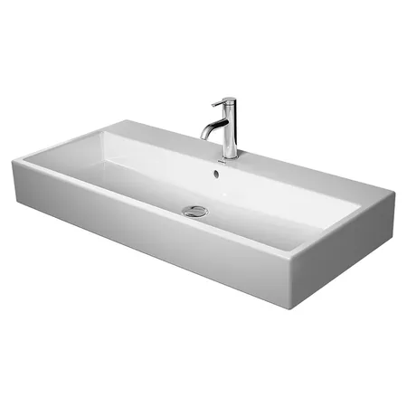Duravit Vero Air Раковина накладная, с 1 отв, с переливом, цвет: белый