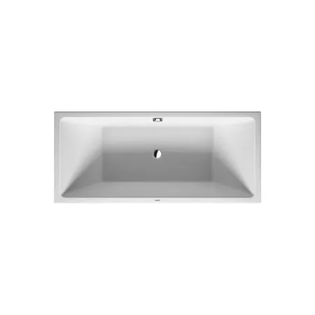 Duravit Vero Air Ванна, приставной вариант, с бесшовной панелью и рамой, с 2 наклонами для спины, цвет: белый
