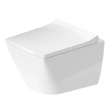 Duravit Viu Унитаз подвесной безободковый, цвет: белый