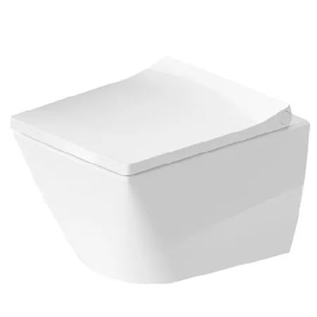 Duravit Viu Унитаз подвесной безободковый, цвет: белый