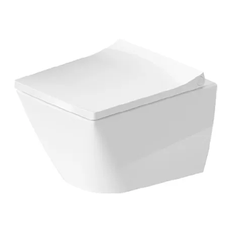 Duravit Viu Унитаз подвесной безободковый, цвет: белый