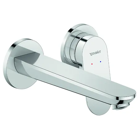 Duravit Wave Смеситель для раковины, встраиваемый, излив:, цвет: хром