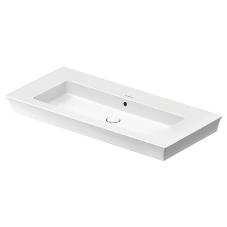 Duravit White Tulip Раковина накладная, с переливом, без отв, WonderGliss, цвет: белый