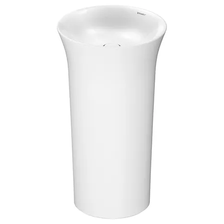 Duravit White Tulip Раковина напольная, без перелива, без отв, сифон, слив в пол, цвет: белый