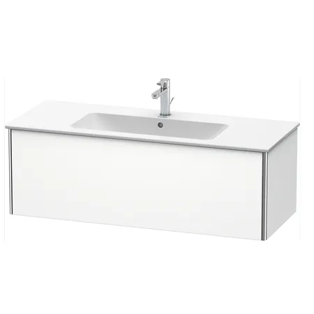 Duravit XSquare Тумба подвесная, с раковиной, с 1 выдв ящик, цвет: белый матовый