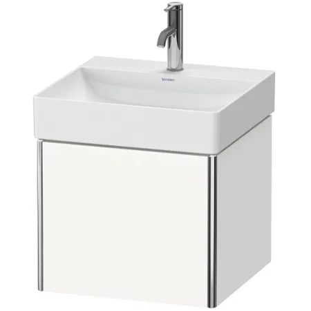 Duravit XSquare База подвесная с раковиной, 1 выдвижное отделение, цвет: глянцевый белый
