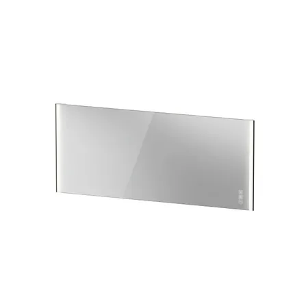 Duravit XViu Зеркало, подвесное, с подсветкой, цвет: черный матовый