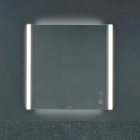 Duravit XViu Зеркало с подсветкой, цвет: матовый черный