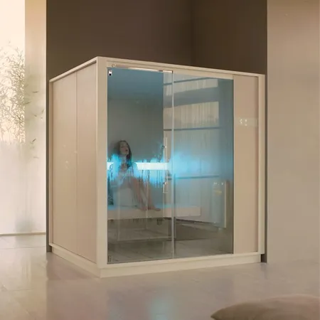 Effegibi One H Filo Сауна, пристенная, цвет: White Cloud
