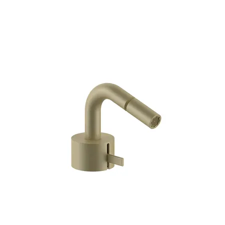 Fantini AF/21 Смеситель для биде, 1 отв, излив:, цвет: Matt British Gold PVD